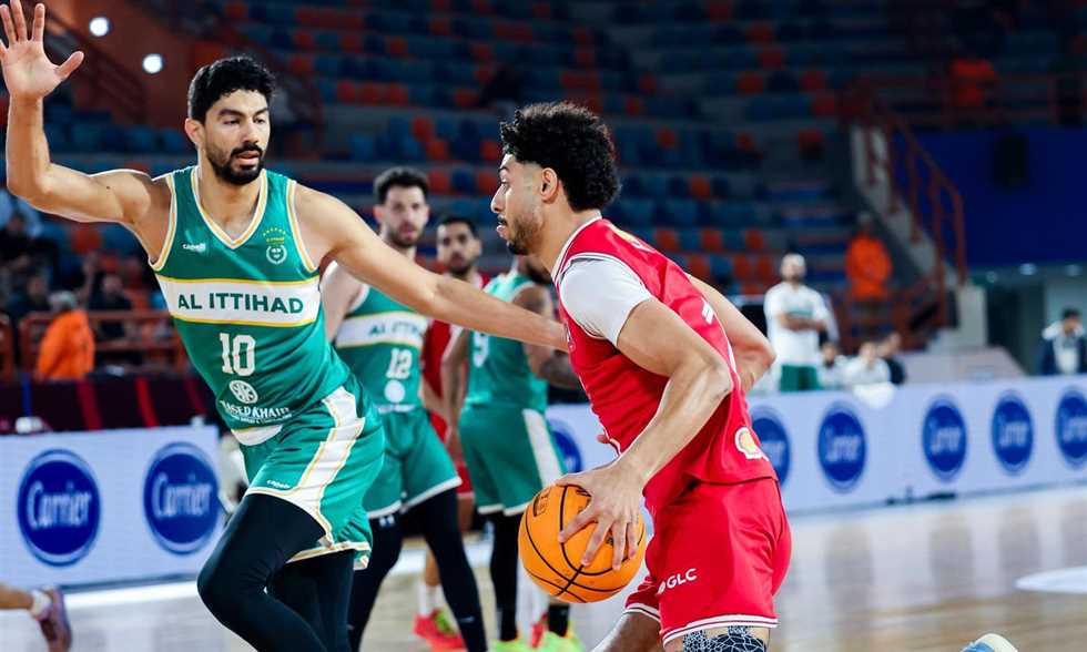 كرة سلة - الأهلي يخطف الفوز من الاتحاد في أولى مباريات سلسلة نهائي الدوري المصري