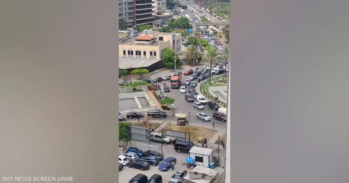 فيديو.. حركة نزوح كثيفة في ضاحية بيروت الجنوبية بعد "أمر نتنياهو"