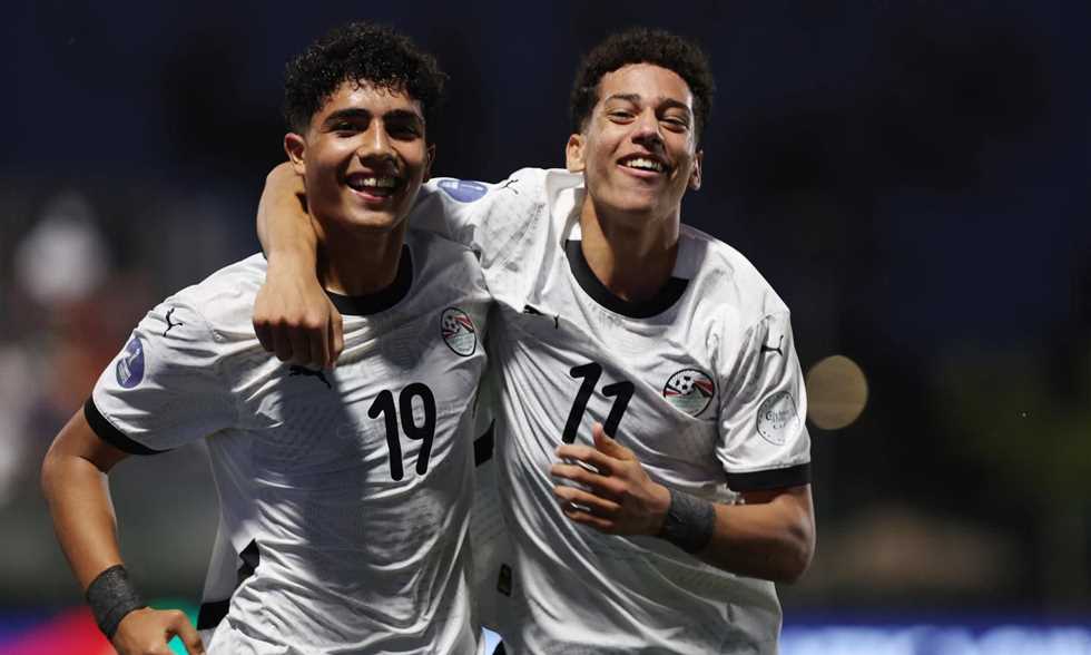 تشكيل مصر للناشين - أمير أبو العز أساسي لأول مرة ضد المغرب