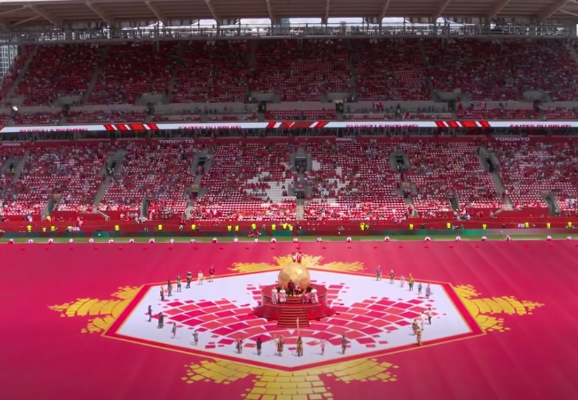 حضور جماهيري ضعيف في حفل افتتاح كأس العالم بكندا