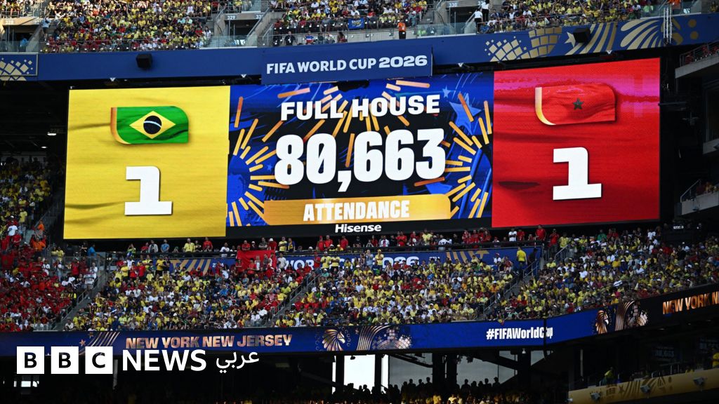 كأس العالم 2026: لا غالب ولا مغلوب بين البرازيل والمغرب، وقطر تحصل على نقطتها الأولى في المونديال - BBC News عربي