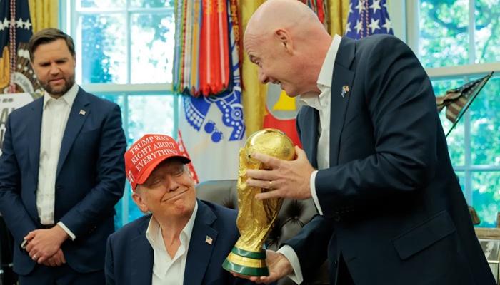 ترامب يخرق بروتوكول الفيفا في كأس العالم 2026