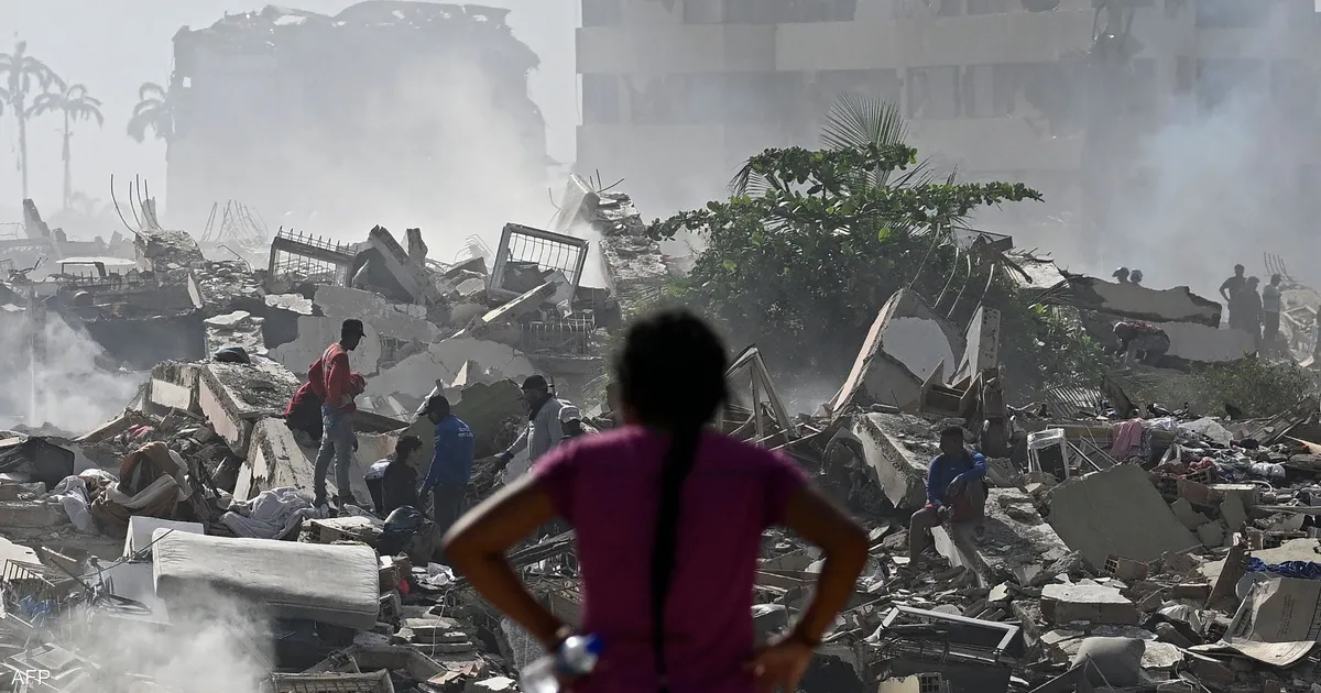فنزويلا.. 235 قتيلا والصرخات لا تزال تحت الأنقاض