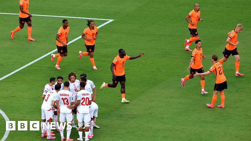 كأس العالم 2026: هولندا تفوز على تونس 3-1 وتتأهل إلى دور الـ32 - BBC News عربي
