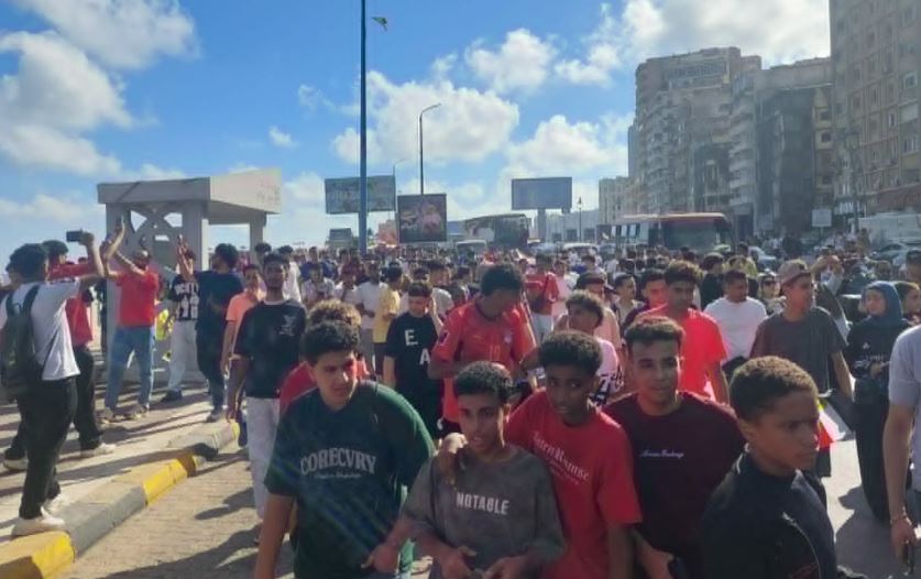 فرحة عارمة ومسيرات حب على كورنيش الإسكندرية عقب صعود منتخب مصر إلى دور الـ32 بكأس العالم 2026
