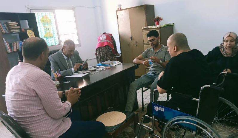 وكيل رياضة شمال سيناء يزور الفلسطينيين بنادي الهلال الرياضي.. ويؤكد: دعمكم واجب أخلاقي وإنساني