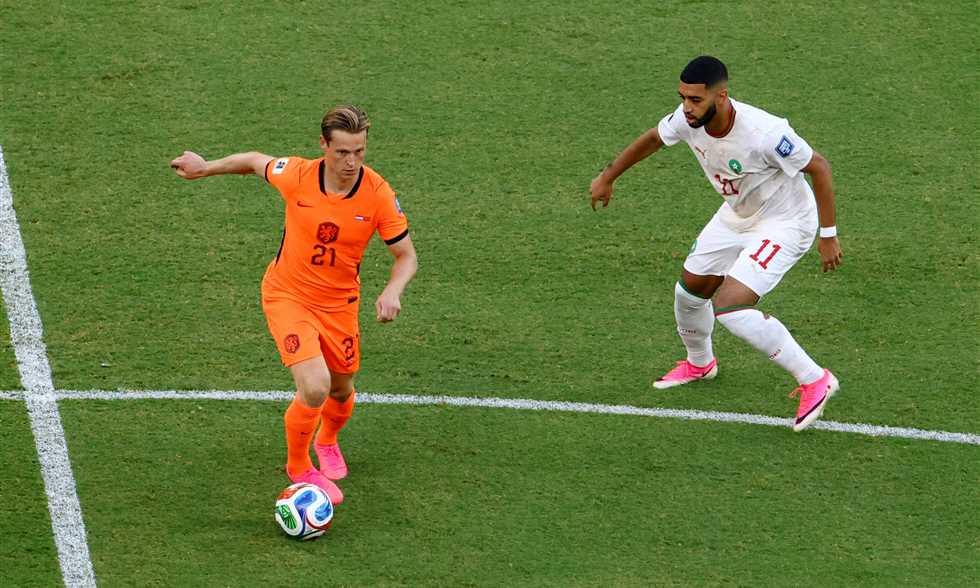 انتهت كأس العالم - هولندا (1) 2-3 (1) المغرب.. أسود أطلس لثمن النهائي