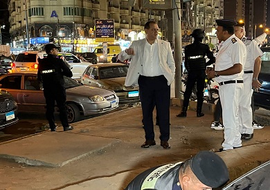 مدير أمن الفيوم يقود جولة ليلية لمتابعة الحالة الأمنية والمرورية