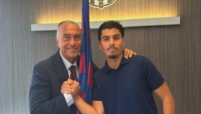 موهبة عربية جديدة في برشلونة.. من هو مهدي الميموني؟