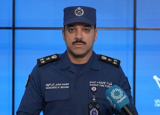 الكويت: السيطرة على حريقين بموقعين مختلفين إثر العدوان الإيراني