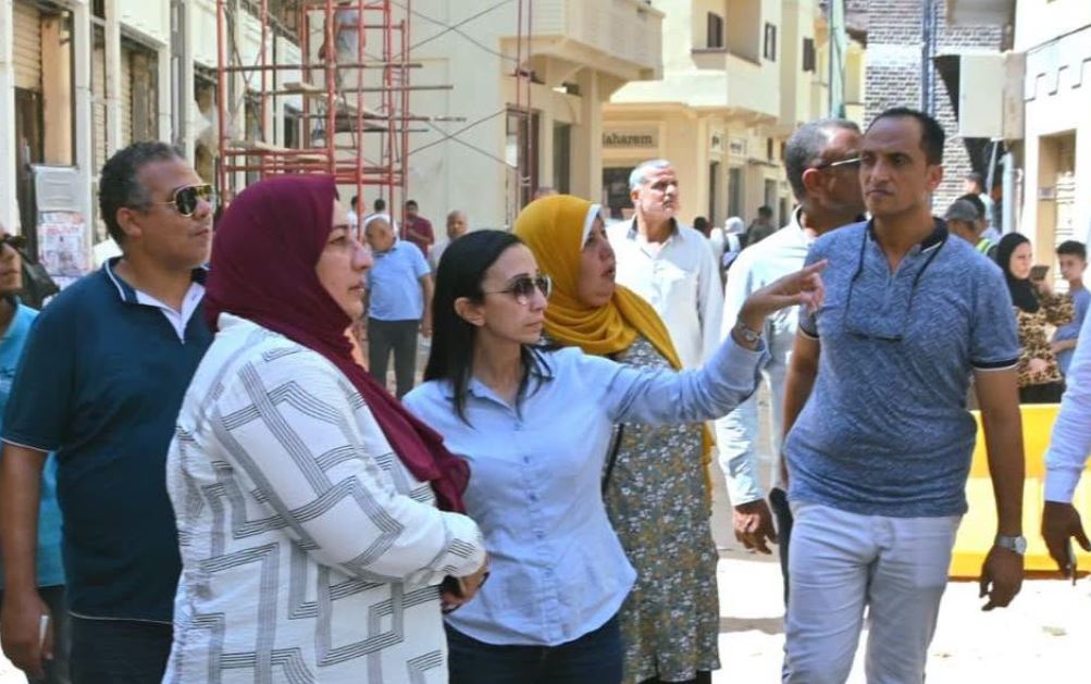 محافظ البحيرة توجه بسرعة الانتهاء من تنفيذ مشروع إحياء مدينة رشيد التاريخية