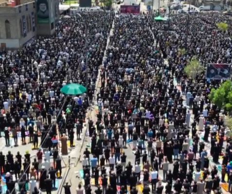 العراق: آلاف من أتباع الصدر يتظاهرون دعما لمسيرة الحكومة في ملاحقة الفاسدين