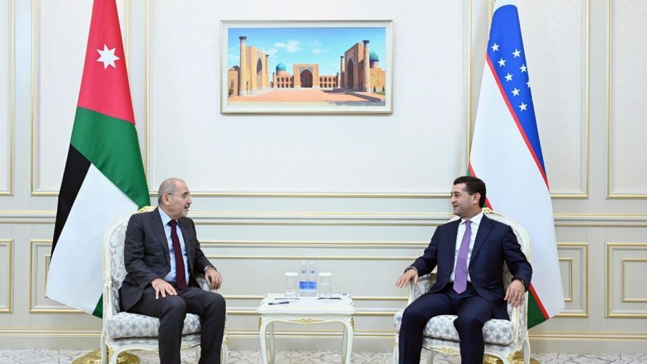 الأردن وأوزبكستان يبحثان توسيع الشراكة وتثبيت استقرار المنطقة
