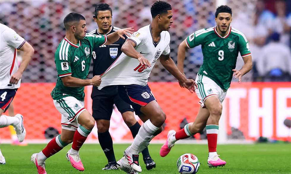 انتهت كأس العالم - المكسيك (2)-(3) إنجلترا.. نهاية المباراة المثيرة